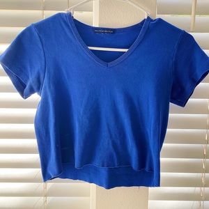 brandy melville blue t shirt